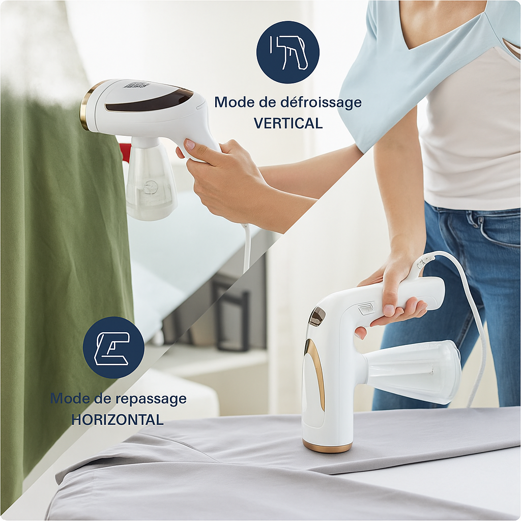 Vaupliss™ – Le défroisseur qui change tout